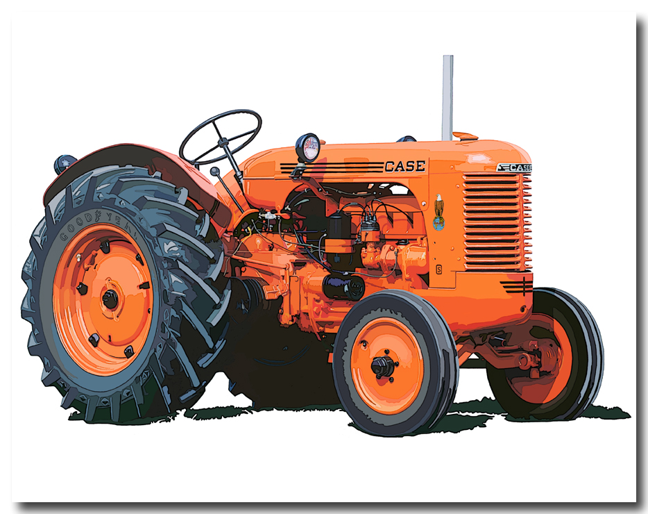 What are some specs for popular J.J. Case tractors?